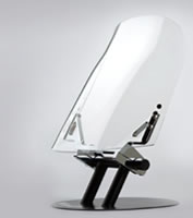 WindVest 16 inch clear windscreen