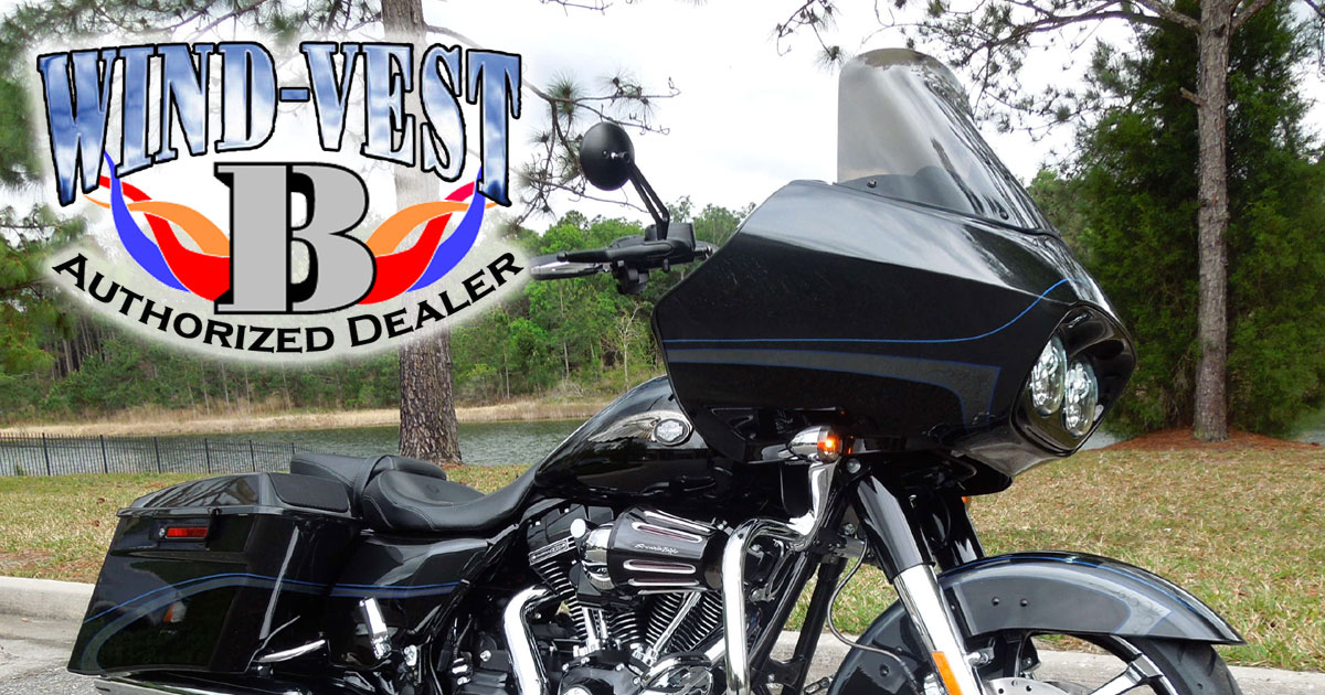 1998 to 2013 Harley Road Glide Wind Vest